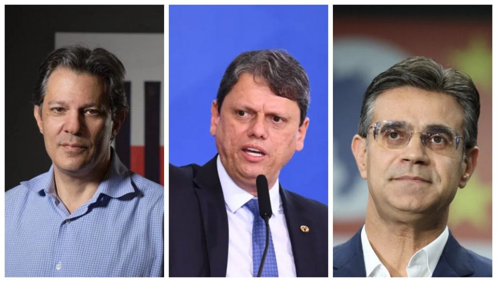 Haddad vê ‘aproximação com autoritarismo’ nas campanhas de Tarcísio e Garcia