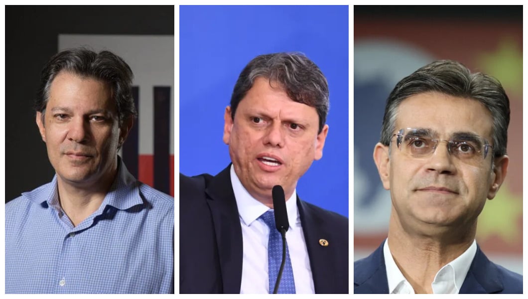 Haddad vê ‘aproximação com autoritarismo’ nas campanhas de Tarcísio e Garcia