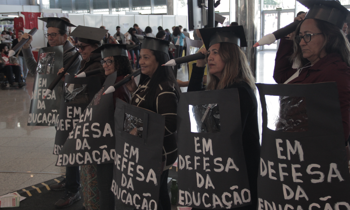 Registro da 1ª Conferência Nacional Popular de Educação de 2018 em Belo Horizonte - Foto: João Marcos Veiga/ANPEd 