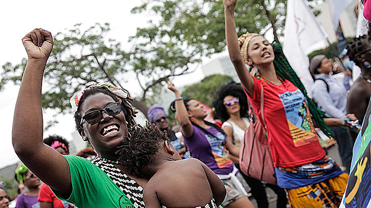 No 'Julho das Pretas', organizações sociais prepararam mobilizações pelos direito das mulheres negras 

Foto: Agência Brasil 