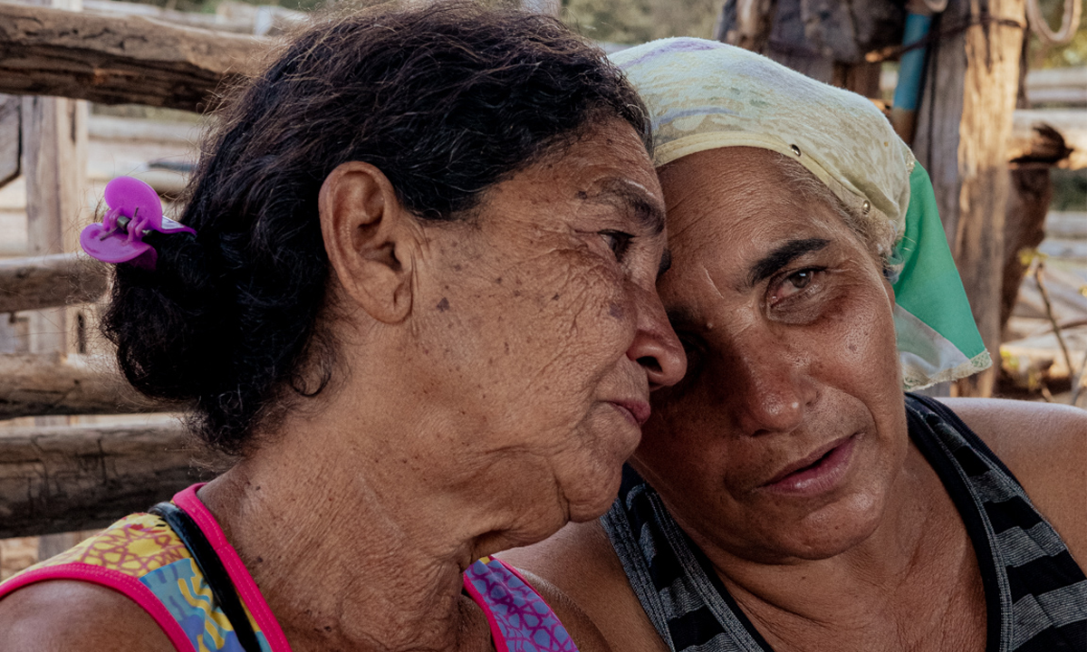 As comunidades geraizeiras lutam pela regularização fundiária  diante o avanço da agricultura e mineração. Créditos: Natália Moraes 