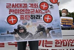 EUA e Coreia do Sul iniciam maiores exercícios militares desde 2018