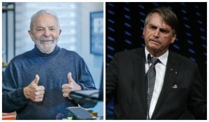 Quaest mostra Lula 7 pontos à frente de Bolsonaro na 1ª pesquisa sobre o 2º turno