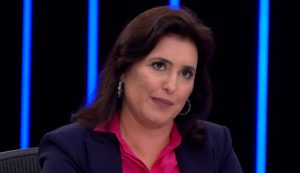 Entrevista com Simone Tebet no JN tem a menor audiência na TV e o menor engajamento nas redes