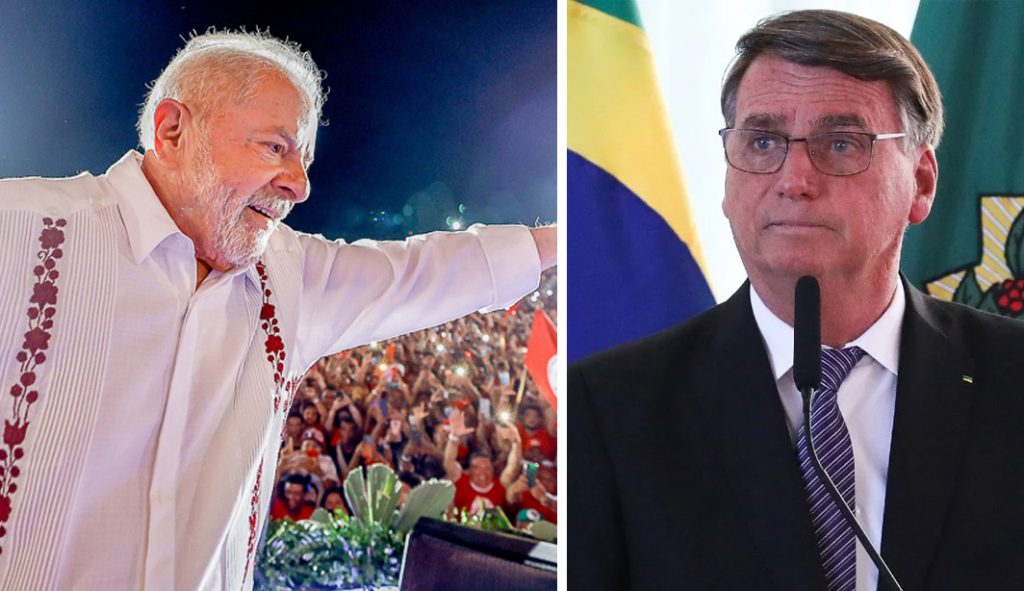 PoderData indica vitória de Lula sobre Bolsonaro no 2º turno por 14 pontos
