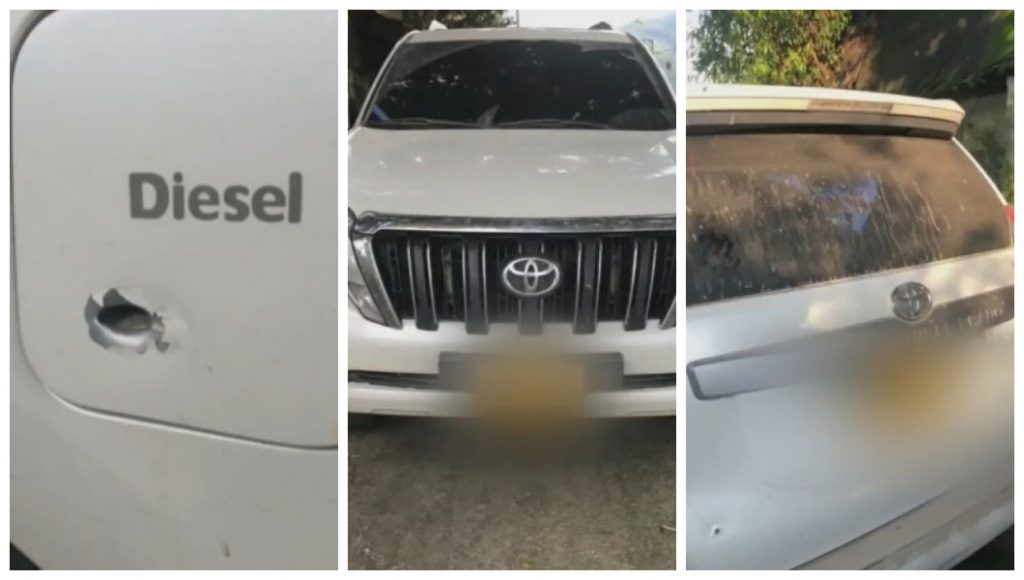 Carros de seguranças de Petro são atingidos por tiros no norte da Colômbia