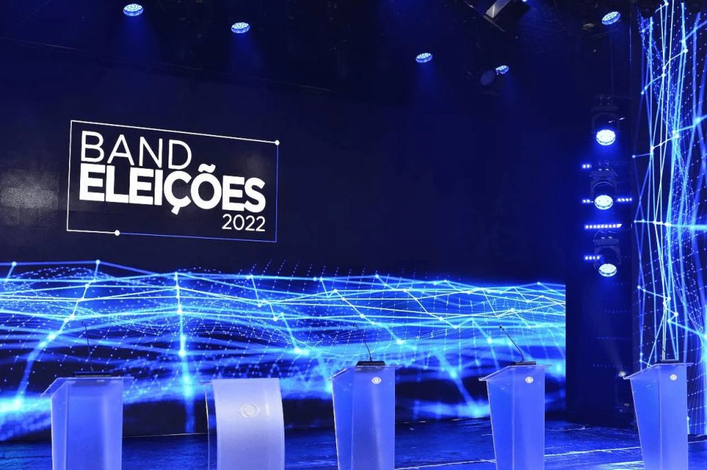 Band sobe 303% na audiência e chega a bater a Globo no pico do debate