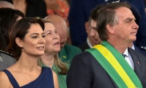 7 de Setembro: Michelle Bolsonaro faz discurso religioso e diz que 'o inimigo não vai vencer'