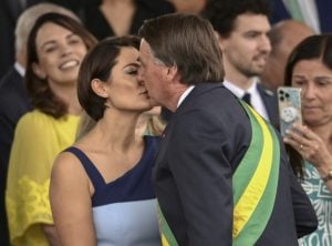 Bolsonaro diz que não comparou Michelle a Janja em 7 de setembro: 'falei de todas as primeiras-damas'