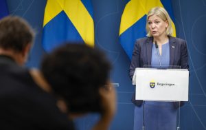 Primeira-ministra da Suécia reconhece derrota nas eleições legislativas e renuncia