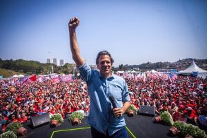 Atlas: em SP, Haddad tem 37,8% dos votos válidos, contra 31,8% de Tarcísio