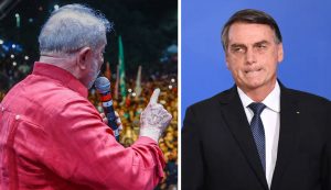 Datafolha: Lula tem 48% dos votos válidos, contra 36% de Bolsonaro, 8% de Ciro e 5% de Simone