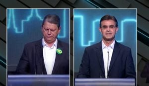 Rodrigo diz que Tarcísio 'chegou agora' em SP e 'corre' para chamar a atenção em debates