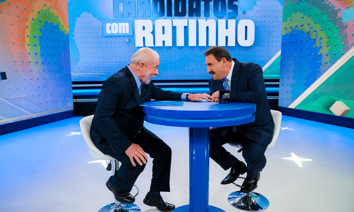 No Ratinho, Lula defende legado, critica Bolsonaro e Ciro e faz apelo contra abstenção