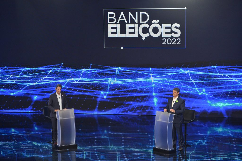 Ipec: em São Paulo, Tarcísio tem 5 pontos de vantagem sobre Haddad no 2º turno