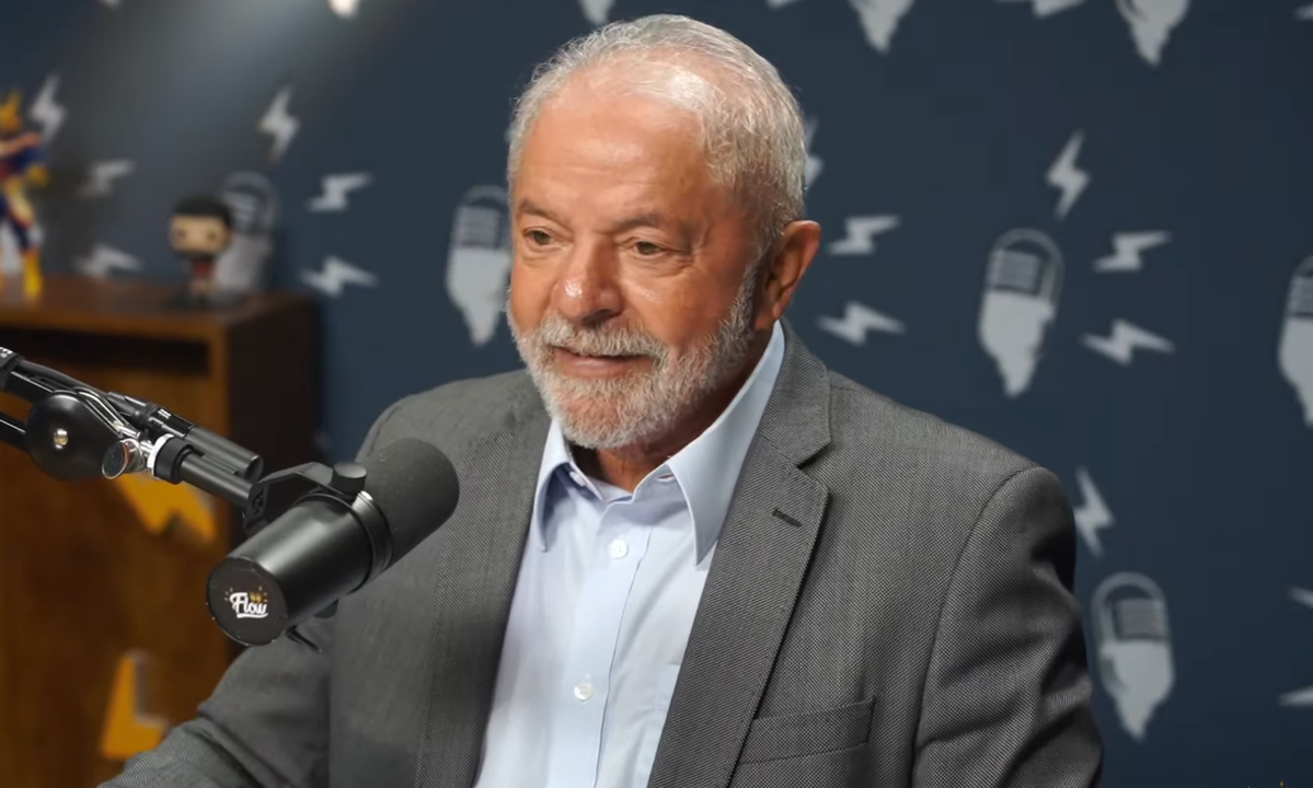 O ex-presidente Luiz Inácio Lula da Silva (PT) em entrevista a canal no YouTube. Foto: Reprodução 