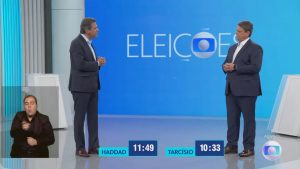 Haddad e Tarcísio nacionalizam o debate na Globo; confira os destaques