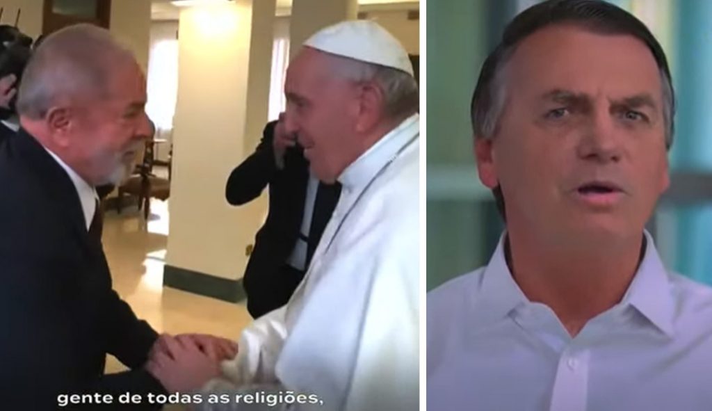 No último dia de TV, Lula exalta frente ampla e mostra o Papa; Bolsonaro pede ‘desculpas’ por palavrões