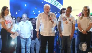 Em ato no Rio, Lula recebe apoio de Waguinho, diz confiar em virada no estado e acena para evangélicos