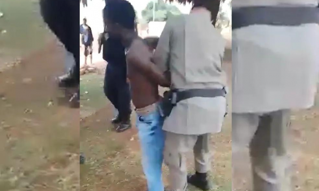 'Vai gritar Lula na África': MP pede explicações sobre vídeo da prisão de um jovem negro em Goiás