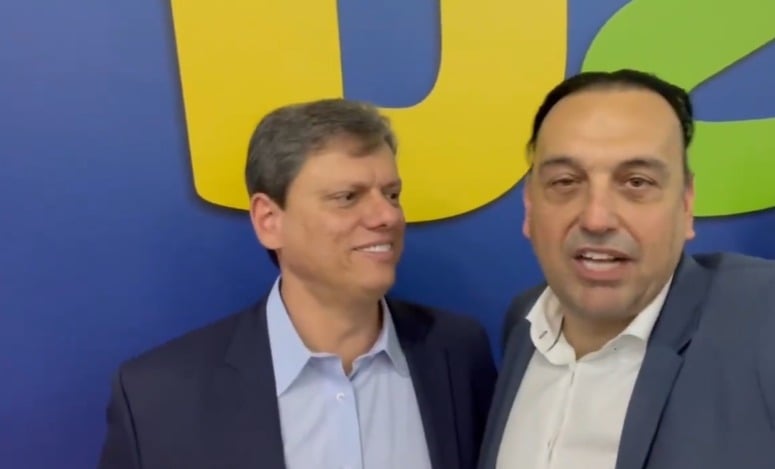 Tarcísio foi criticado pelo próprio vice por mudança de domicílio eleitoral: “péssimo exemplo”