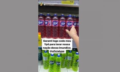 Presidente do Iphan posta foto em que diz comprar detergente Ypê para ‘lavar nação da imundice’