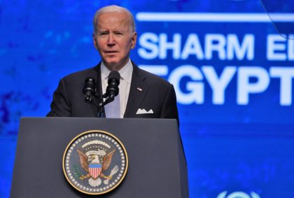 A vida do planeta está em jogo, alerta Biden na COP27