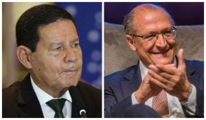 Mourão quebra silêncio do governo e envia mensagem a Alckmin