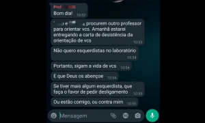 Após 2° turno, professora universitária se recusa a dar aulas para alunos 'de esquerda'