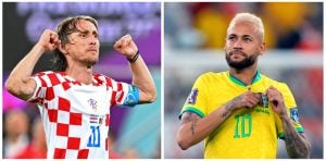 Neymar x Modric: um duelo por uma vaga nas semifinais da Copa do Mundo