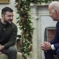 Biden diz que afirmou a Zelensky estar ‘confiante’ sobre renovação de ajuda militar