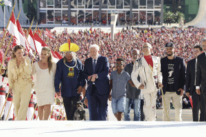 A posse do líder