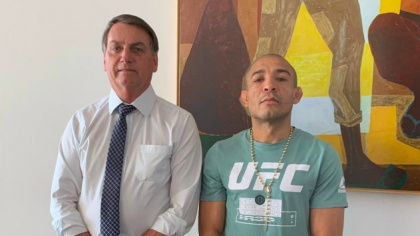 José Aldo sobre hospedar Bolsonaro nos EUA: ‘é uma oportunidade de negócio’