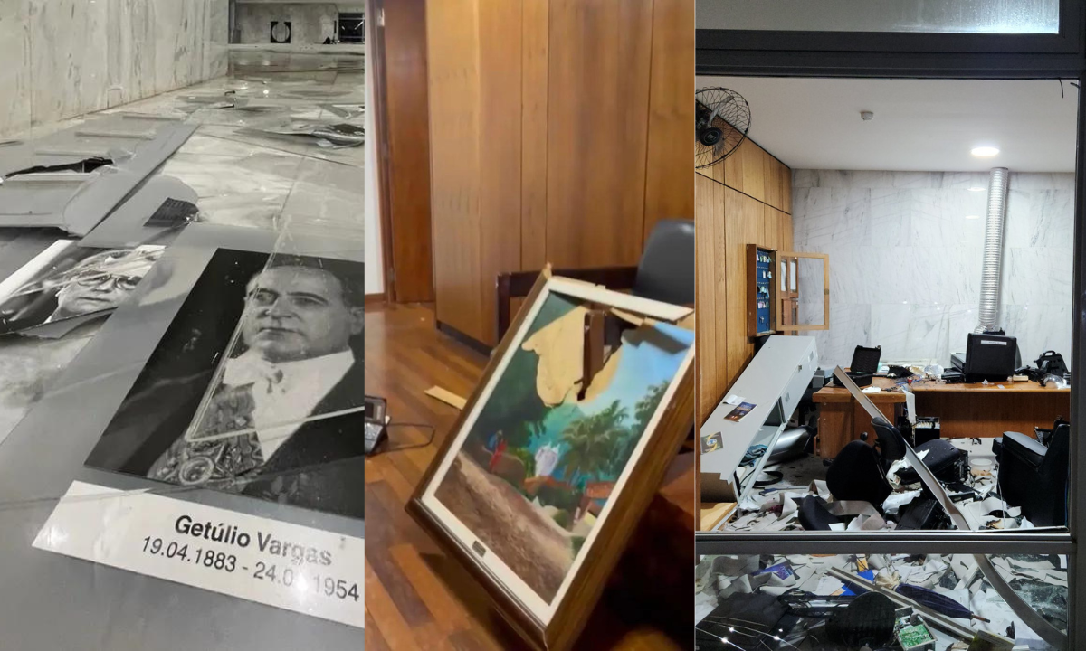 Os preju&iacute;zos causados pelos bolsonaristas sobre o patrim&ocirc;nio hist&oacute;rico do  Planalto &ndash; Pol&iacute;tica &ndash; CartaCapital