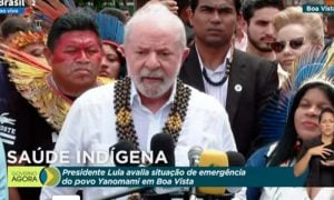 Lula sobe o tom contra garimpo ilegal ao se encontrar com yanomamis: ‘Desumano’