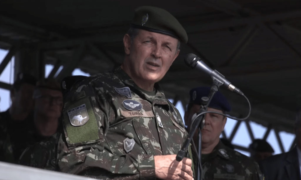 Comandante do Exército diz que frase sobre Lula ter sido ‘infelizmente’ eleito foi tirada de contexto
