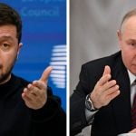Zelensky chama Putin de ‘escravo da guerra’