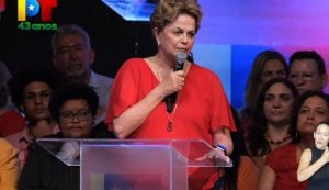 Dilma critica neoliberais, diz que Congresso é conservador e rechaça anistia a golpistas