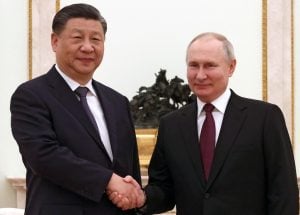 Xi e Putin acusam os Estados Unidos de 'interferência'