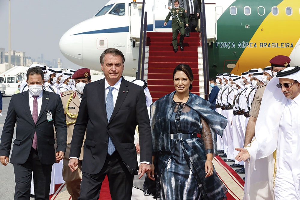 Michelle não tem ‘vivência’ política e não disputará à Presidência em 2026, diz Bolsonaro
