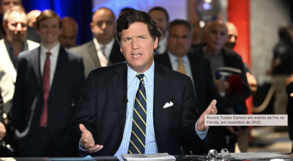 Ex-apresentador da Fox News Tucker Carlson fará programa no Twitter