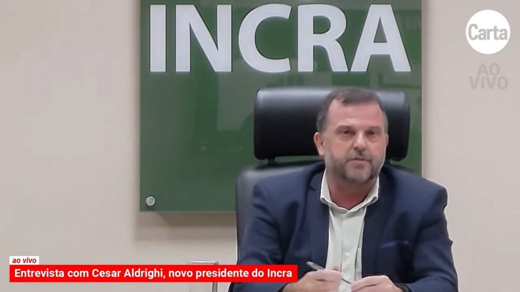 Os planos do presidente César Aldrighi para a retomada do Incra
