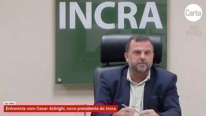 Os planos do presidente César Aldrighi para a retomada do Incra