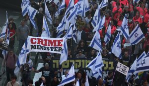 Mobilização contra reforma do Judiciário em Israel completa 20 semanas