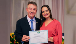 Esposa do governador de Roraima é eleita para vaga no Tribunal de Contas do estado