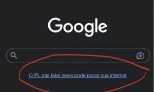 MPF cobra Google por campanha contra PL que regula redes sociais -  01/05/2023 - UOL Notícias