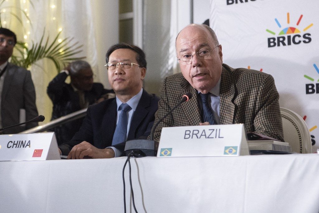 Países do Brics pedem ‘reequilíbrio’ mundial diante do conflito na Ucrânia