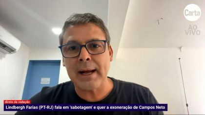 ‘O Brasil já perdeu a paciência’, diz Lindbergh após o Banco Central manter a Selic em 13,75%
