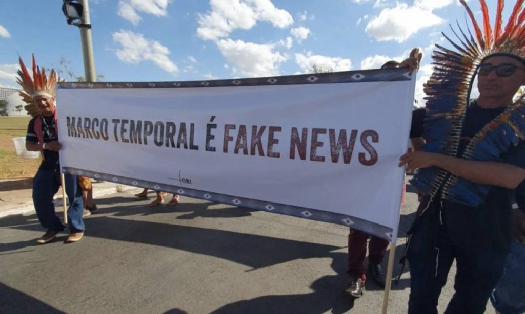Comunidade internacional se mobiliza em abaixo-assinado contra o marco temporal