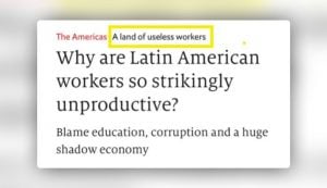 The Economist reescreve publicação sobre a América Latina após acusações de racismo